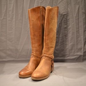 MATISSE Riding Leather Boots Wmns 5.5 BRAZIL